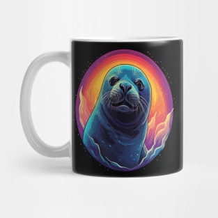 Harp Seal Smiling Mug